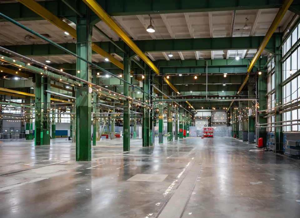 partes de una nave industrial
