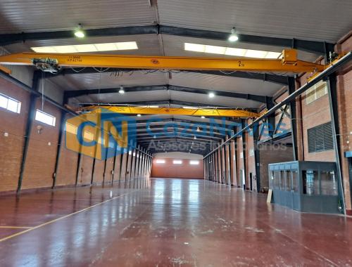 ALQUILER DE NAVE CON PUENTE GRÚA EN MÓSTOLES