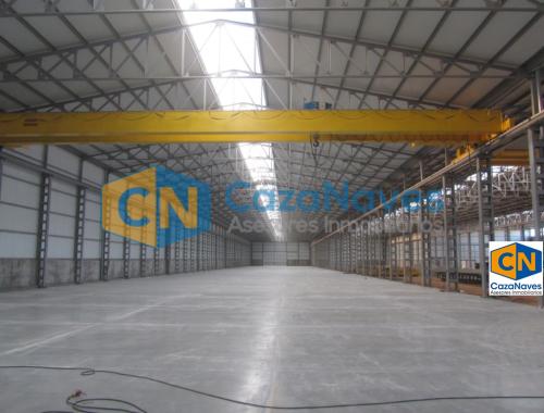 NAVE INDUSTRIAL NUEVA CON 7 PUENTES GRÚA