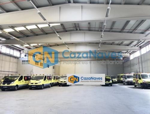 NAVE DE HORMIGÓN DIÁFANA Y CON ROCIADORES