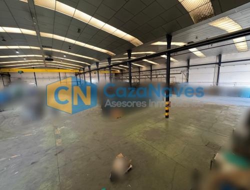 NAVE EN ALQUILER CON 2 PUENTE GRÚA