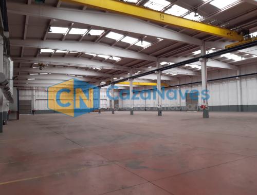 NAVE EN ALQUILER CON MUELLES Y PUENTE GRÚA