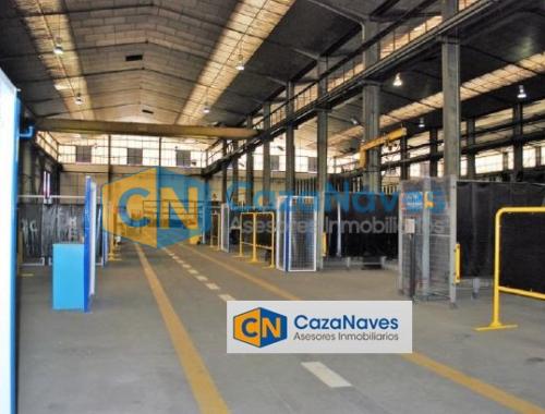 NAVE INDUSTRIAL CON PUENTES GRÚA
