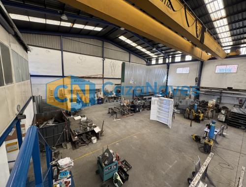 NAVE EN VENTA CON PUENTE GRÚA