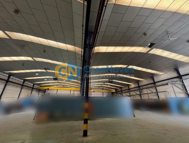 NAVE EN ALQUILER CON 2 PUENTE GRÚA